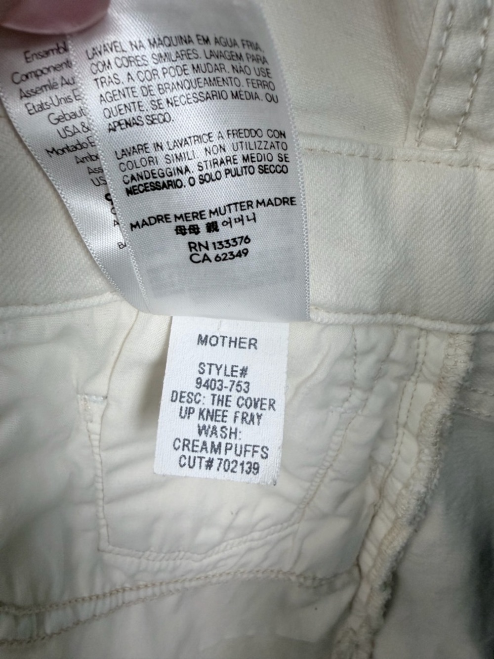 Mother White Denim Dress - Picture 9 of 14